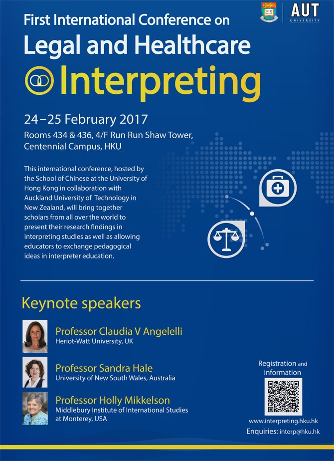 First International Conference on Legal and Healthcare Interpreting